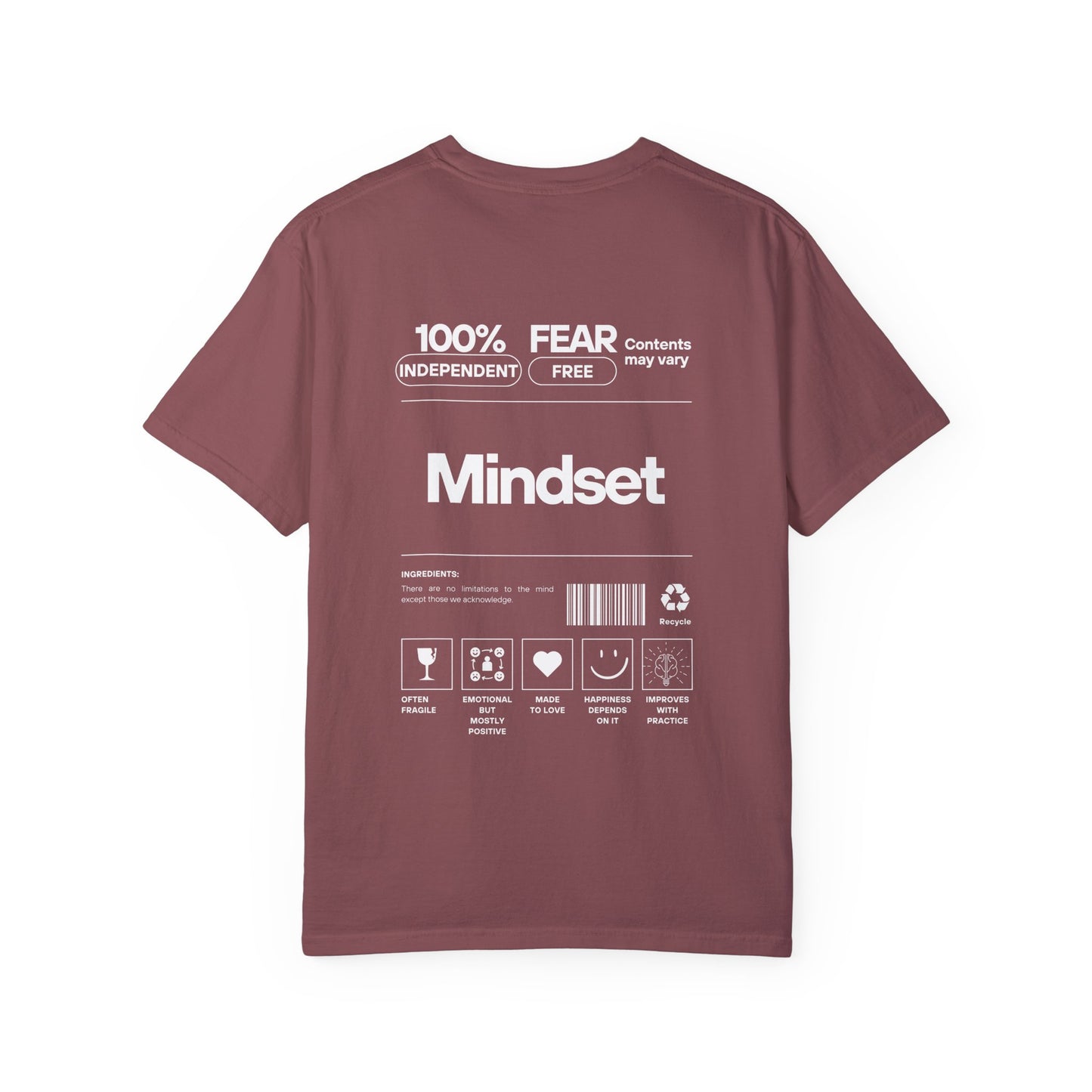 Mindset T-Shirt Garment-Dyed