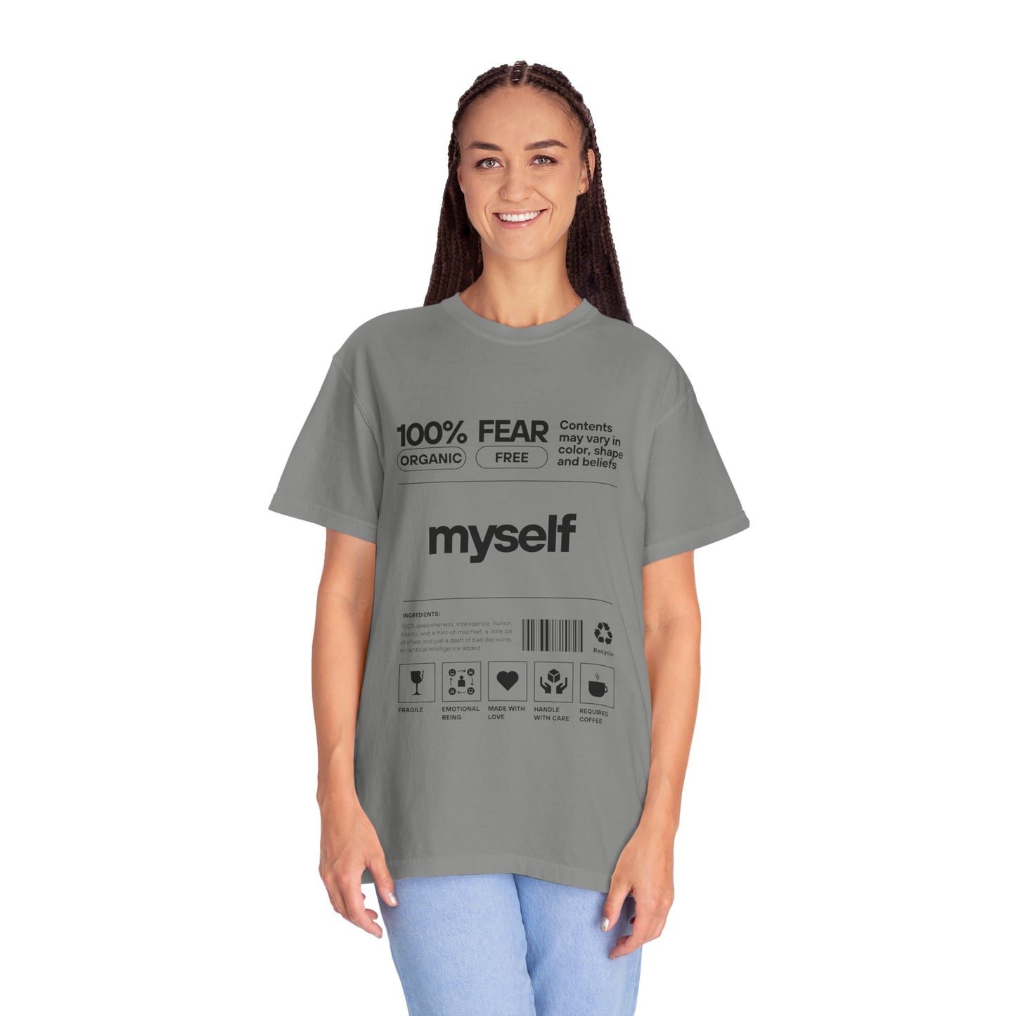 myself Unisex Garment-Dyed T-shirt
