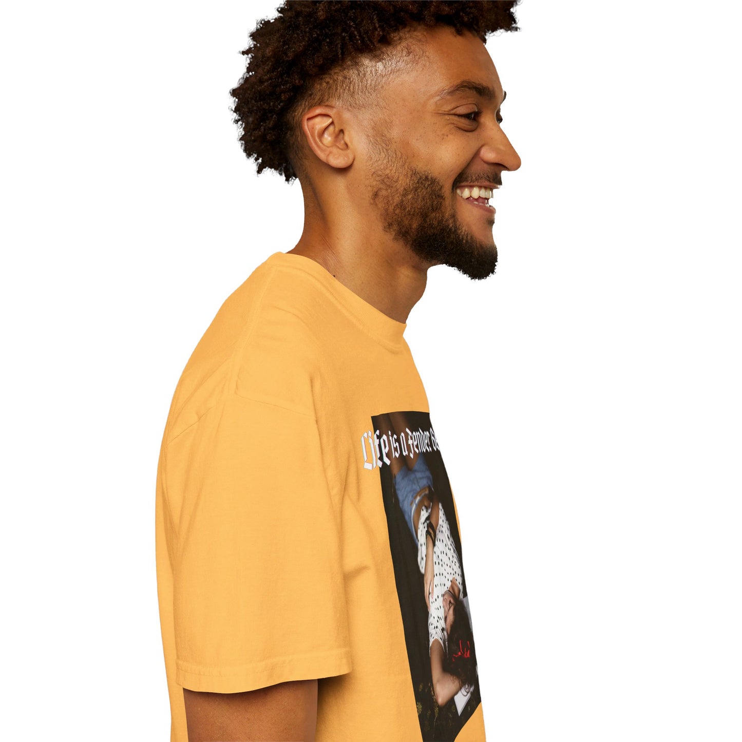 Life is a Fender Bender Unisex Garment-Dyed T-shirt