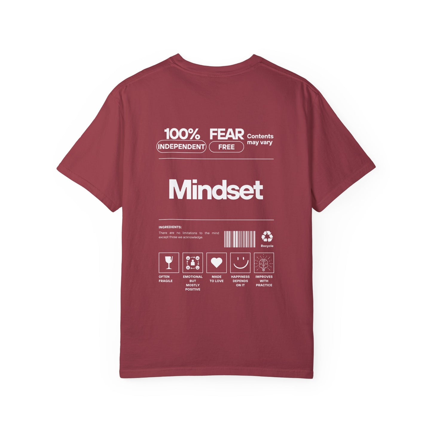 Mindset T-Shirt Garment-Dyed