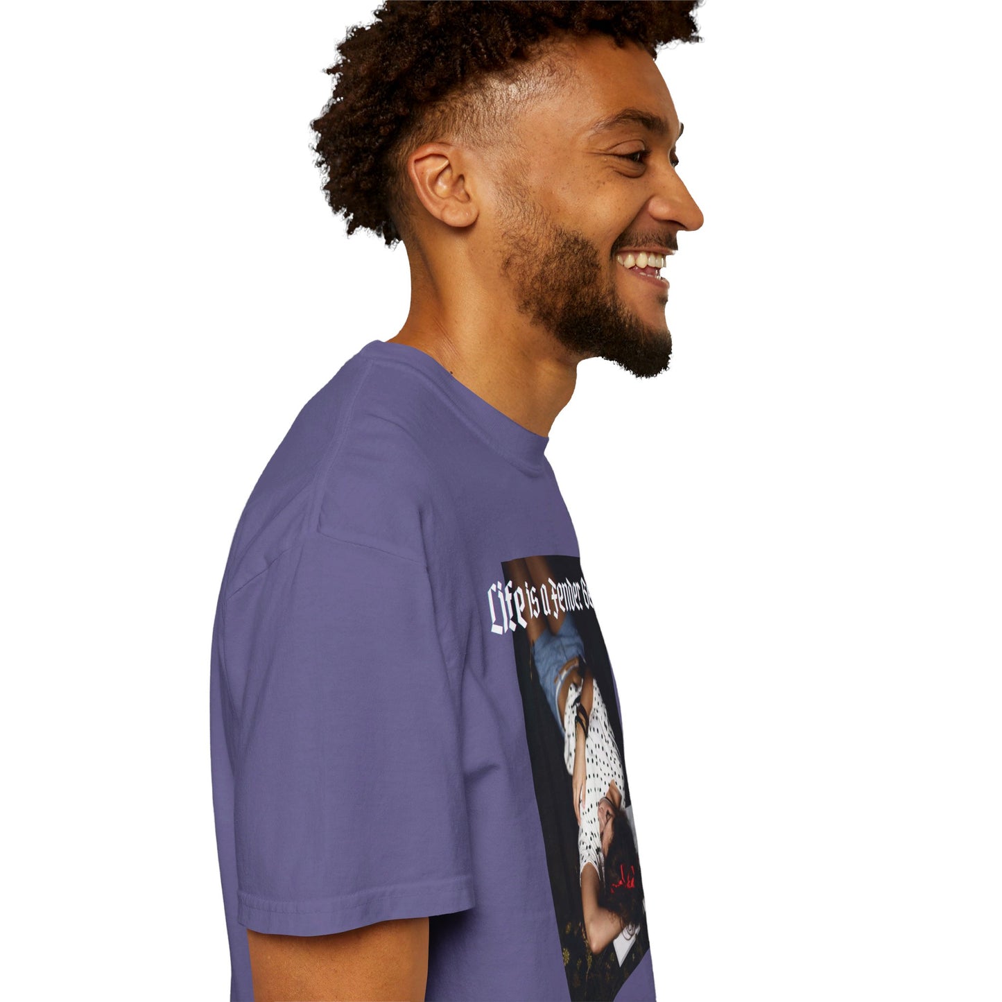 Life is a Fender Bender Unisex Garment-Dyed T-shirt