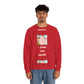 Crewneck Sweatshirt — Funny 'I Know The Owner' Cartoon Graphic