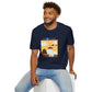 Retro Pixel Game T-Shirt — "Press Up for Brains" Arcade Tee