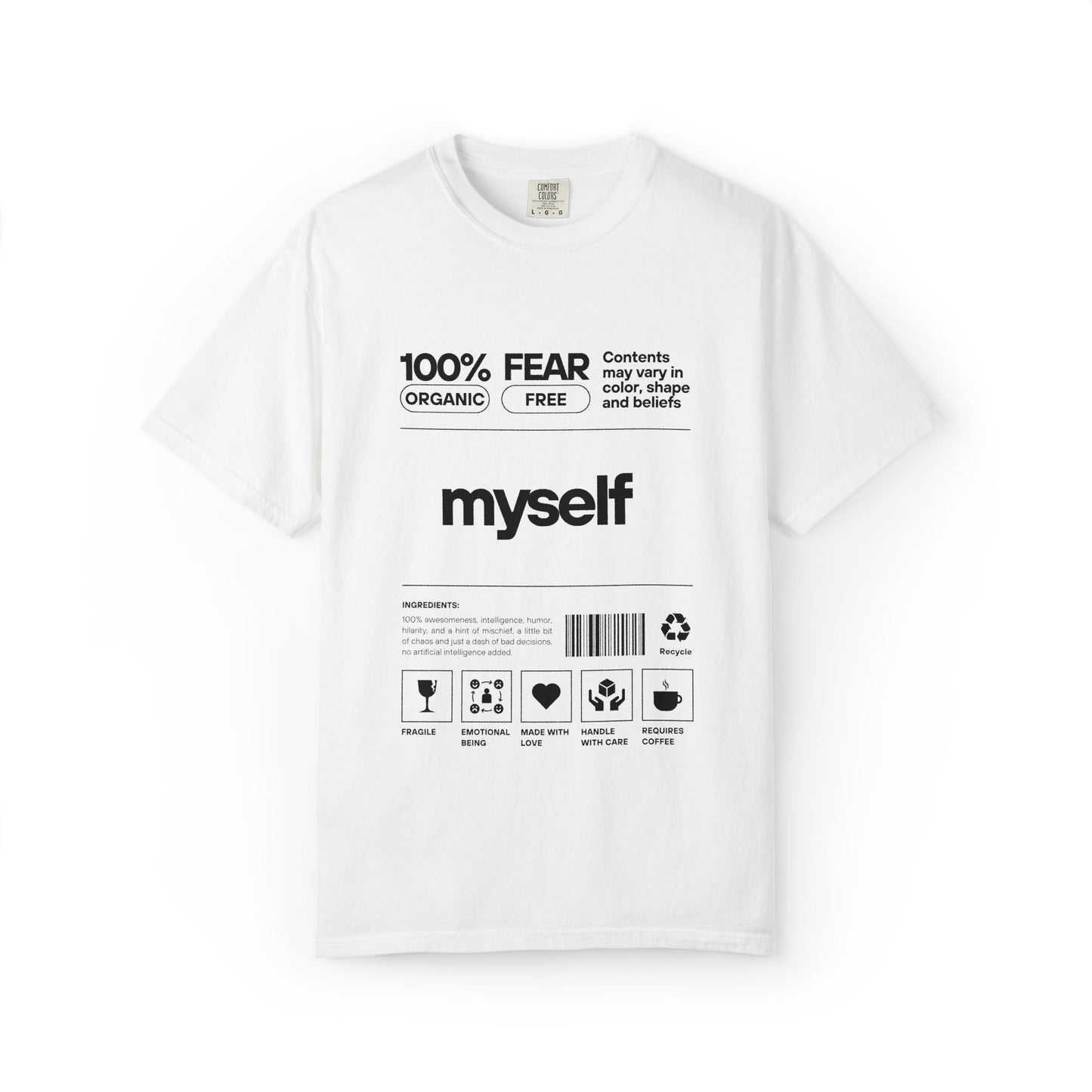 myself Unisex Garment-Dyed T-shirt