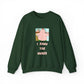 Crewneck Sweatshirt — Funny 'I Know The Owner' Cartoon Graphic