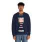 Crewneck Sweatshirt — Funny 'I Know The Owner' Cartoon Graphic