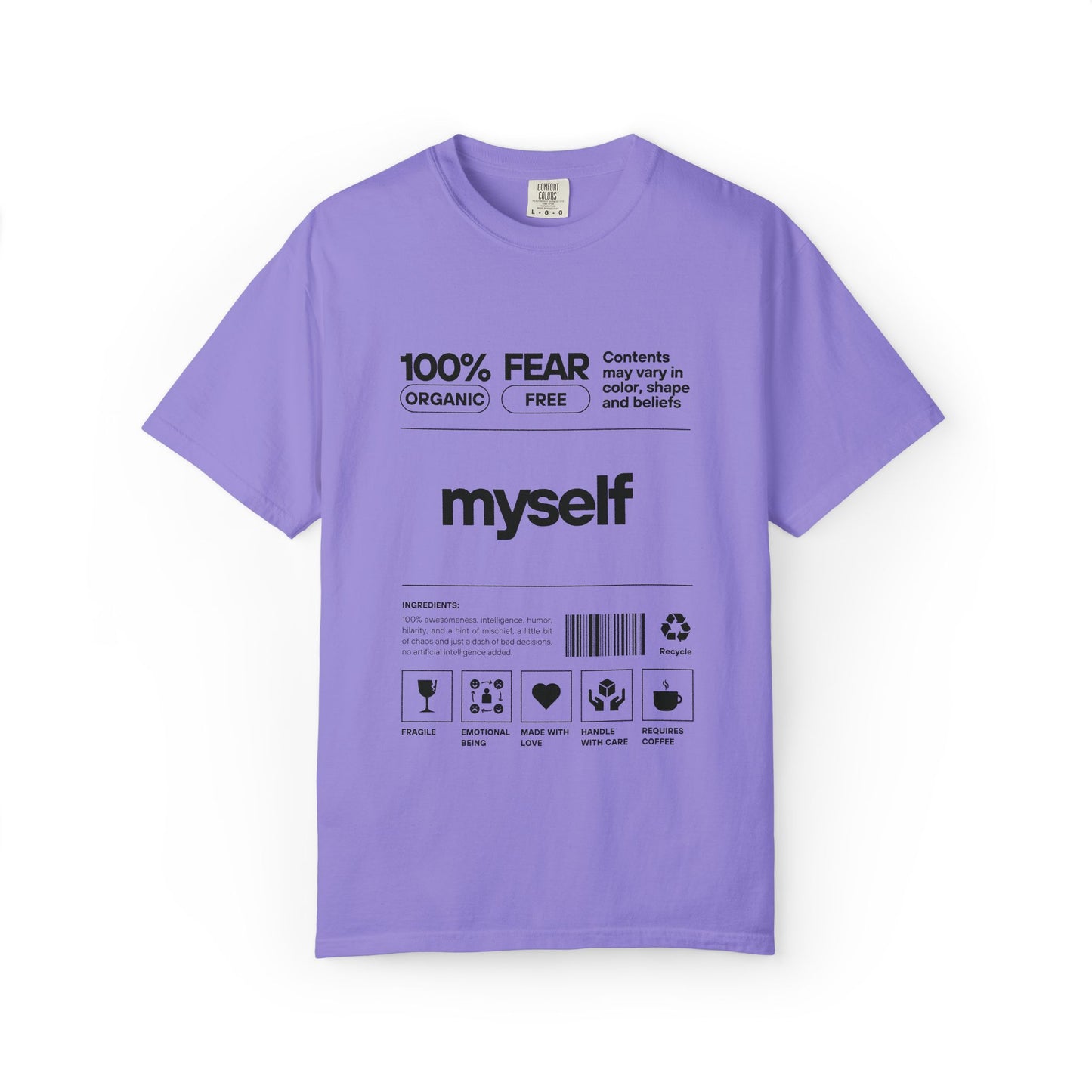 myself Unisex Garment-Dyed T-shirt