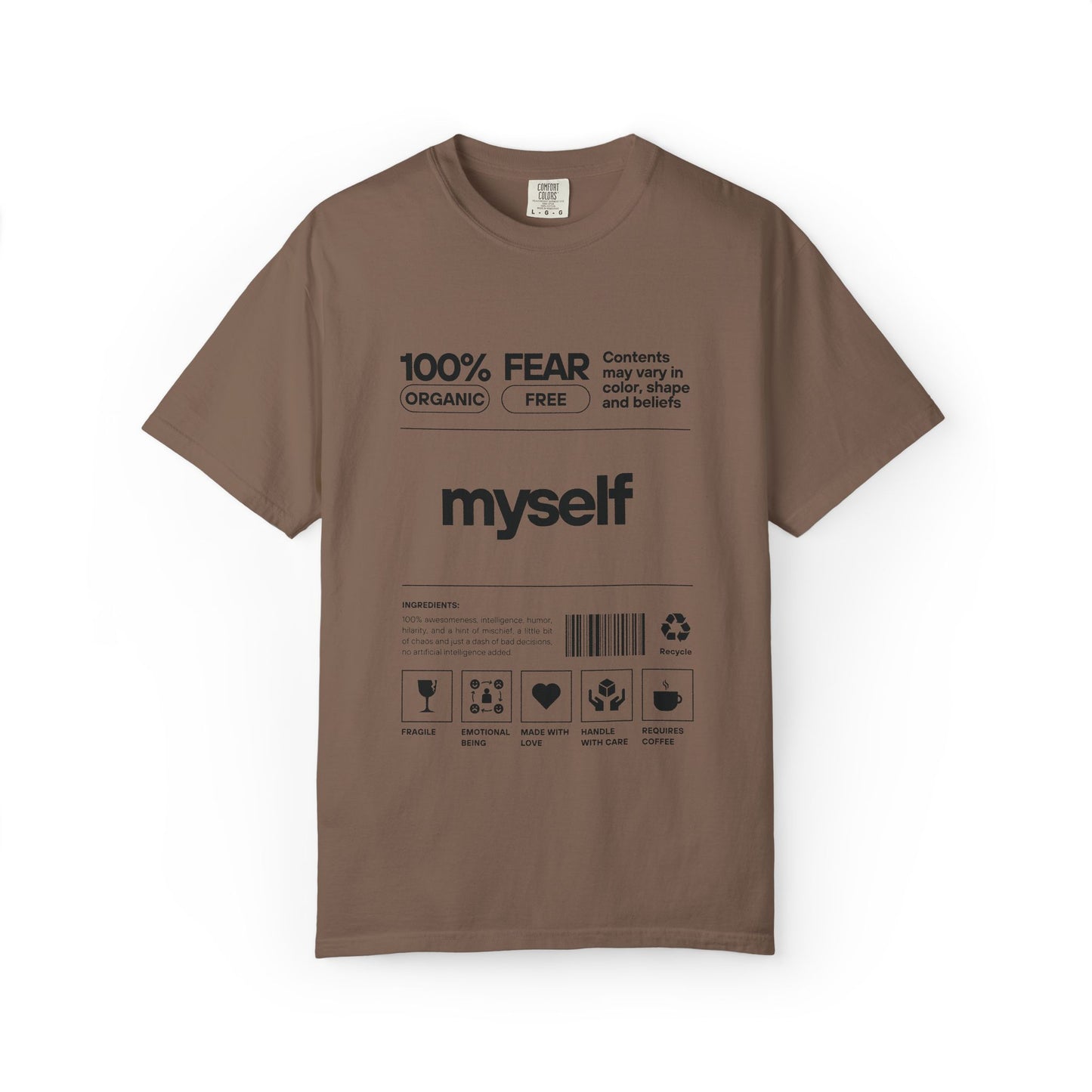 myself Unisex Garment-Dyed T-shirt
