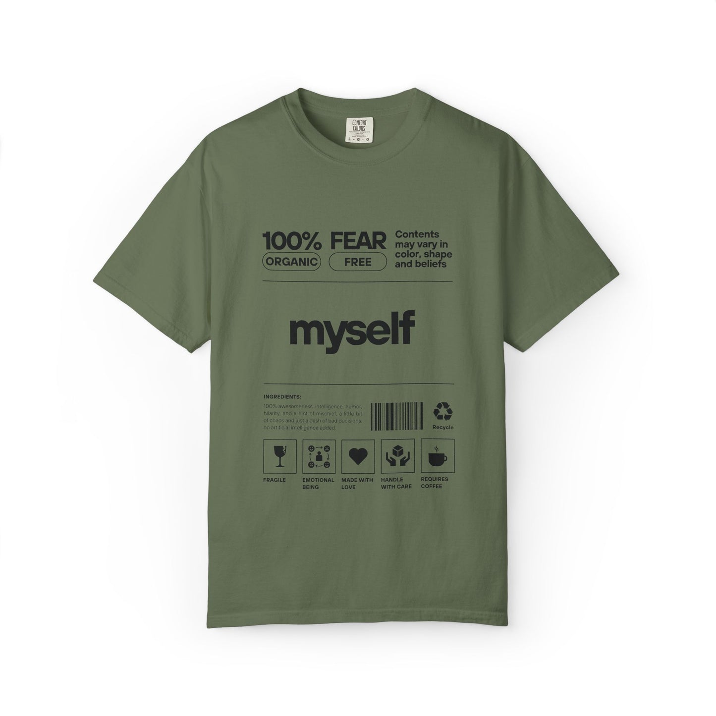 myself Unisex Garment-Dyed T-shirt