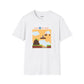 Retro Pixel Game T-Shirt — "Press Up for Brains" Arcade Tee