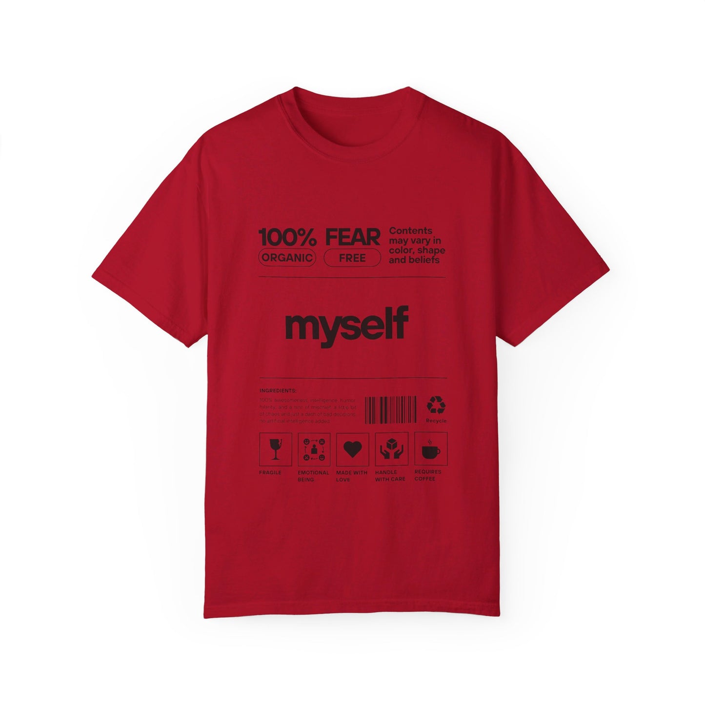 myself Unisex Garment-Dyed T-shirt