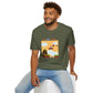 Retro Pixel Game T-Shirt — "Press Up for Brains" Arcade Tee