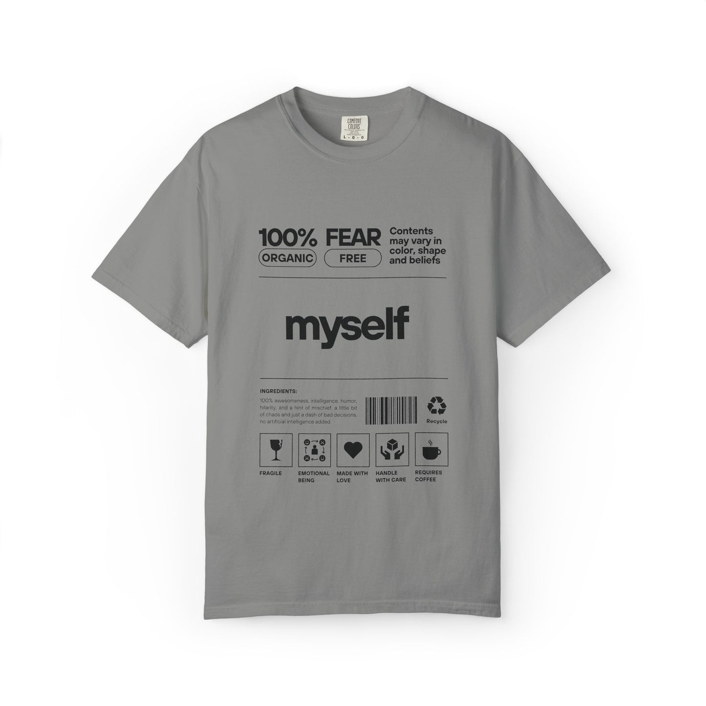 myself Unisex Garment-Dyed T-shirt